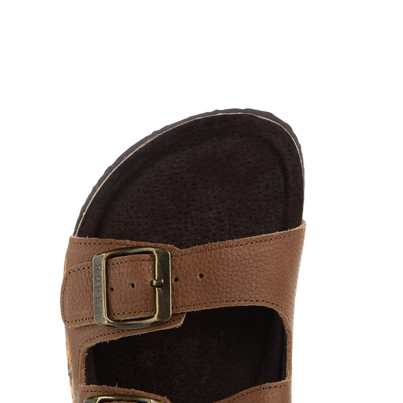 Roper Footwear Women's Tan Oiled Aztec Sandal