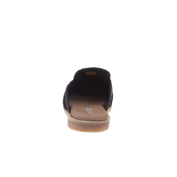 Roper Footwear Women's Hampton Black Cow Suede Mule