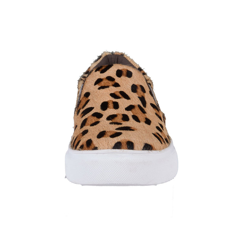 Roper Footwear Women's Nora Leopard Hair on Hide Slip On Casual