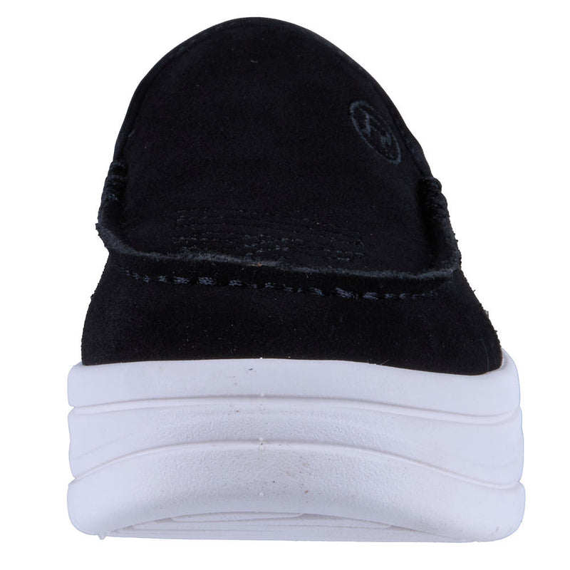 Roper Footwear Women's Lila Black Cow Suede Sport Mule Casual