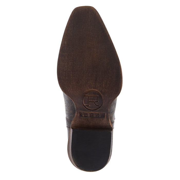 Roper Footwear Women`s Addie Brown Sanded Leather Bootie