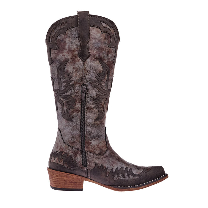 Roper Footwear Women's Vintage Grey Maria Boot