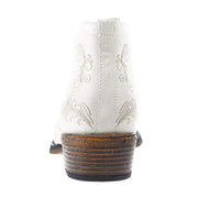Roper Footwear Women's Ava White Faux Leather Bootie