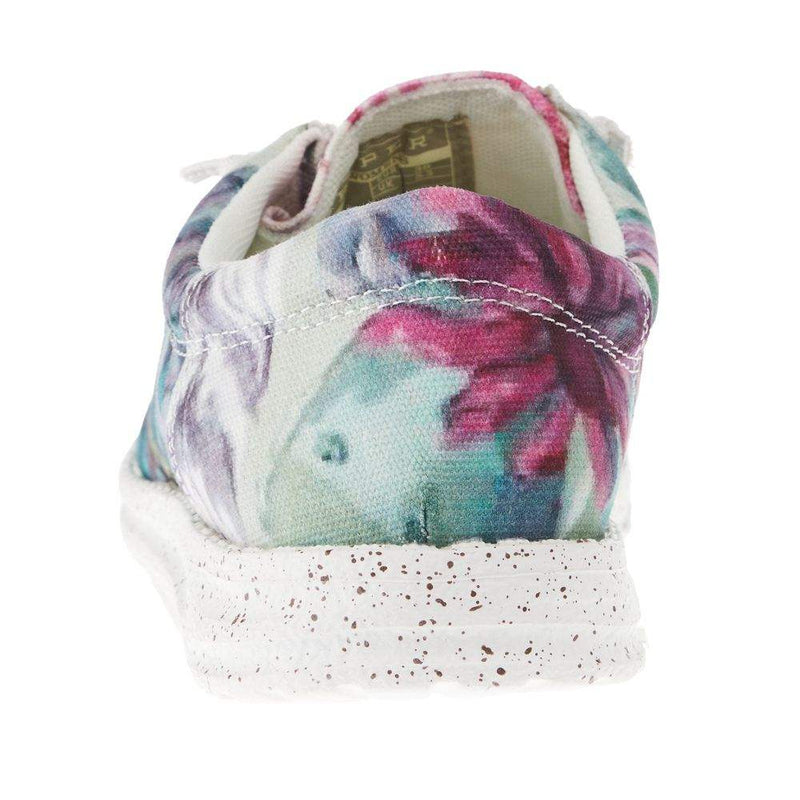 Roper Footwear Women's Hang Loose Cactus Print Canvas Casual