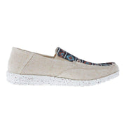 Roper Footwear Women's Hang Loose Tan Canvas Slip-On Casual