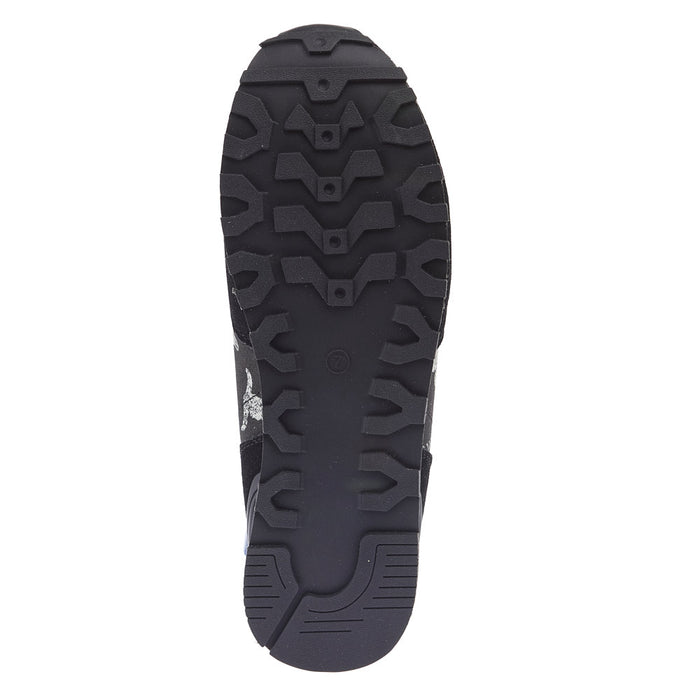 Roper Footwear Women's Black Suede Giddy Up Longhorn Jogger Shoes