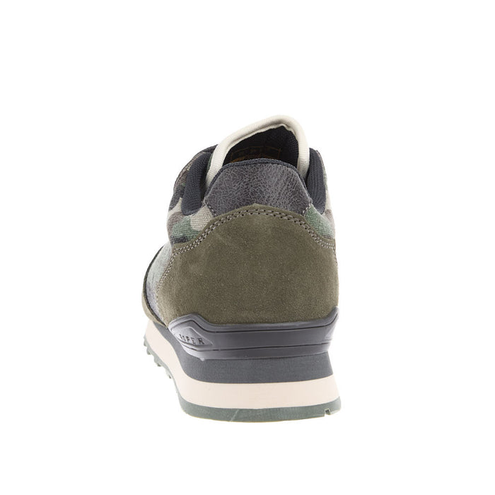 Roper Footwear Women's Giddy Up Green Camo Print Sneaker