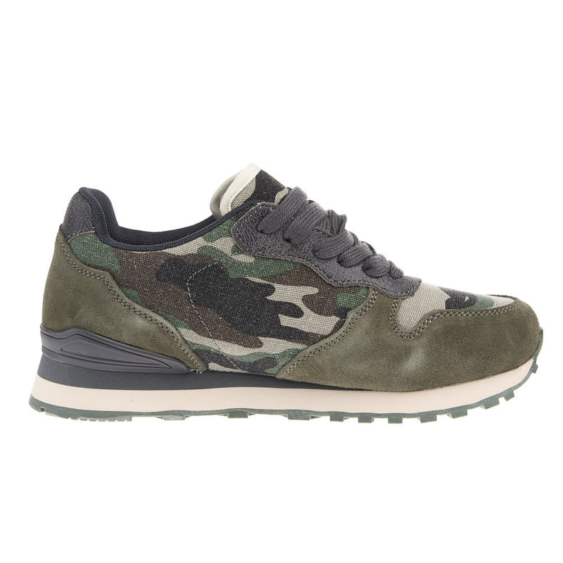 Roper Footwear Women's Giddy Up Green Camo Print Sneaker