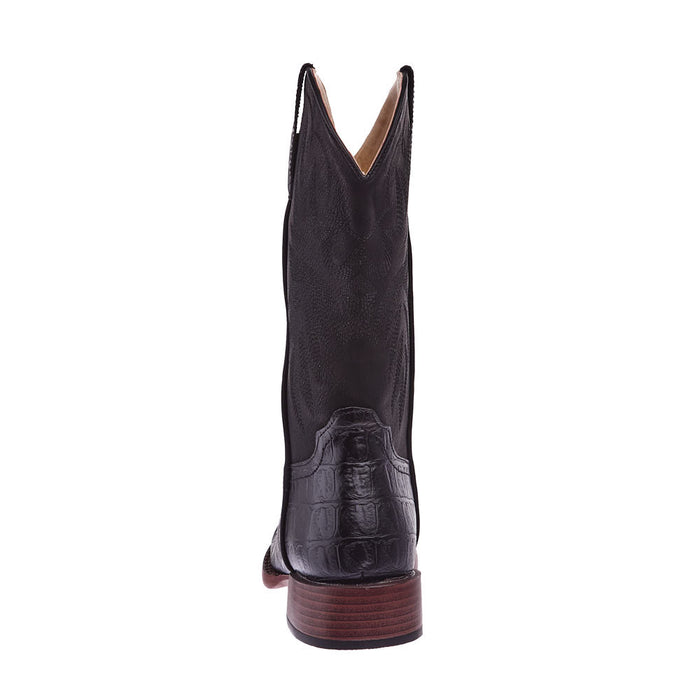 Roper Footwear Women's Black Caiman Print Boot