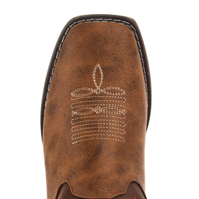 Roper Footwear Women's Bailey Vintage Tan Leather Vamp 11