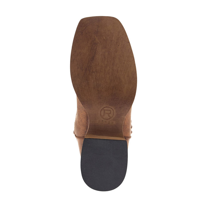 Roper Footwear Women's Bailey Vintage Tan Leather Vamp 11