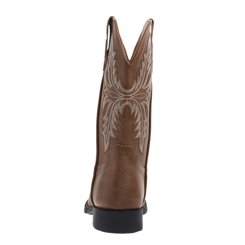 Roper Footwear Big Kid's Luke Tan Square Toe Boot
