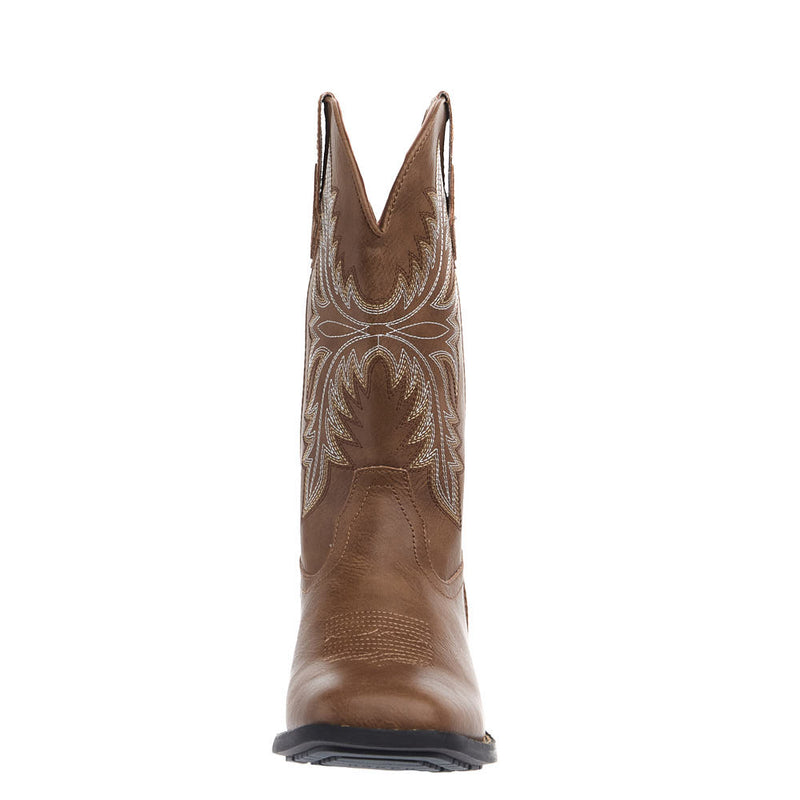 Roper Footwear Big Kid's Luke Tan Square Toe Boot