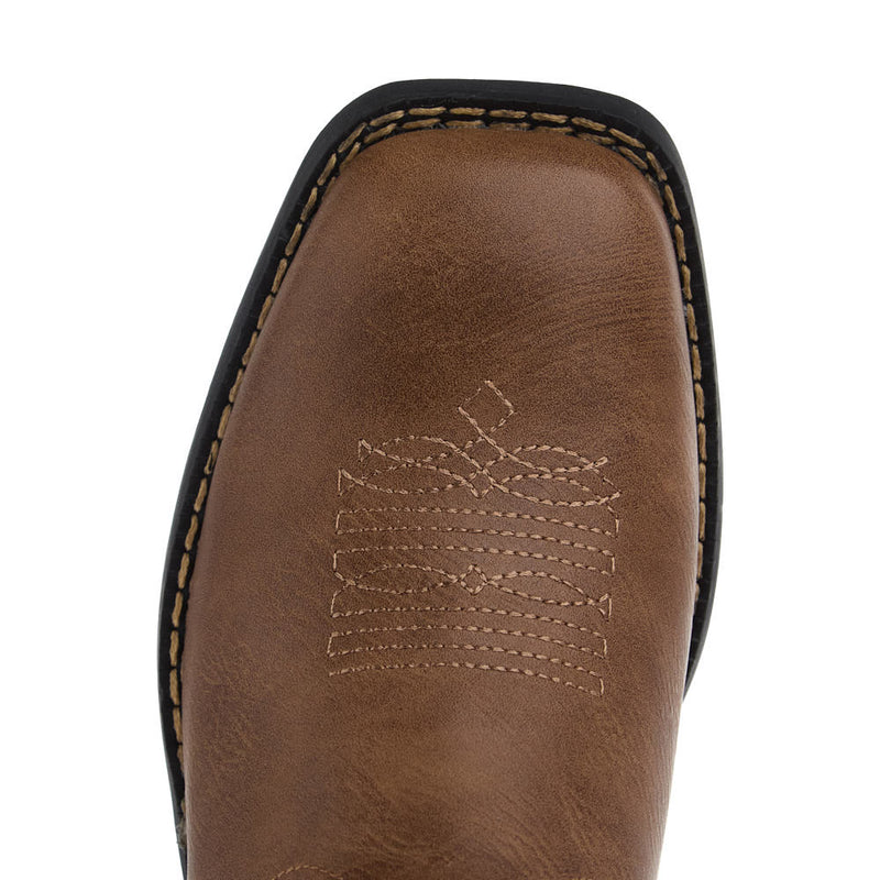 Roper Footwear Big Kid's Luke Tan Square Toe Boot