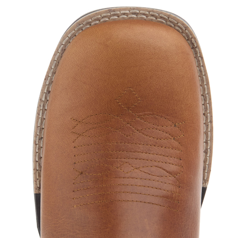 Roper Footwear Youth James with Green Leather Shaft Cowboy Boot