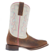 Roper Footwear Big Kids Maci 10 In Cream Top Boot