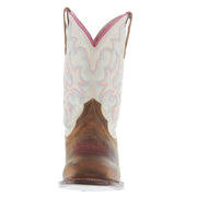 Roper Footwear Big Kids Maci 10 In Cream Top Boot