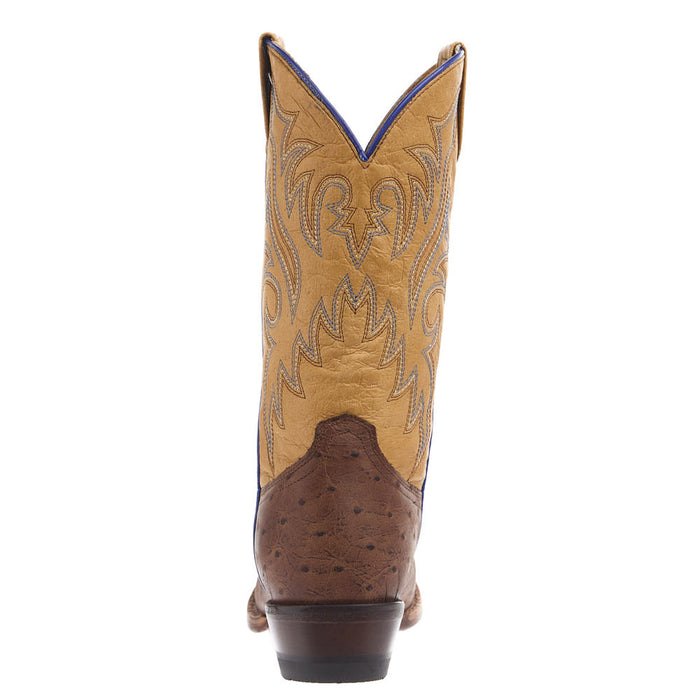 Roper Footwear Youth Quill Waxy Brown with Tan Leather Shaft Cutter Toe Boot