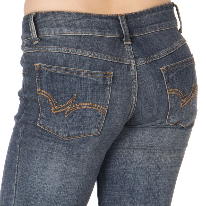 Wrangler Womens Everday Medium Wash Bootcut Jeans