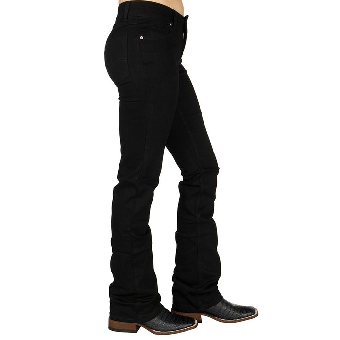 Wrangler Women's Black Boot Cut Jeans