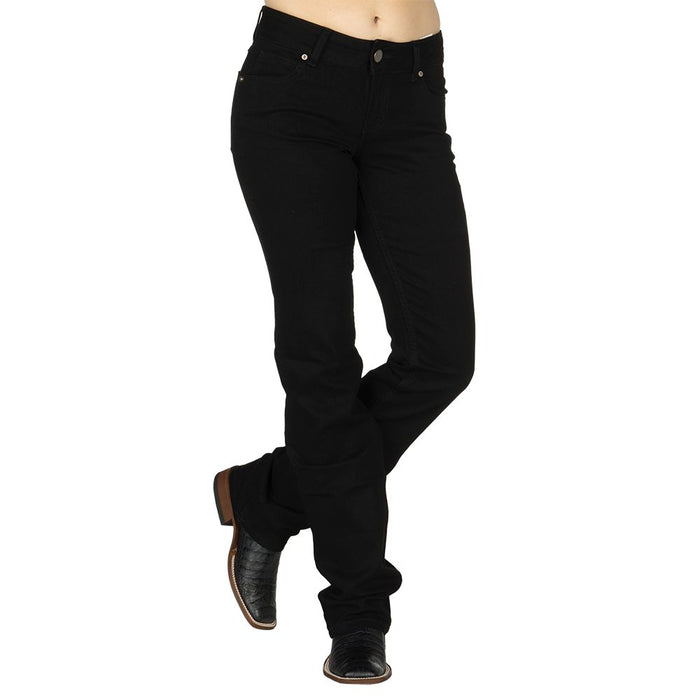 Wrangler Women's Black Boot Cut Jeans