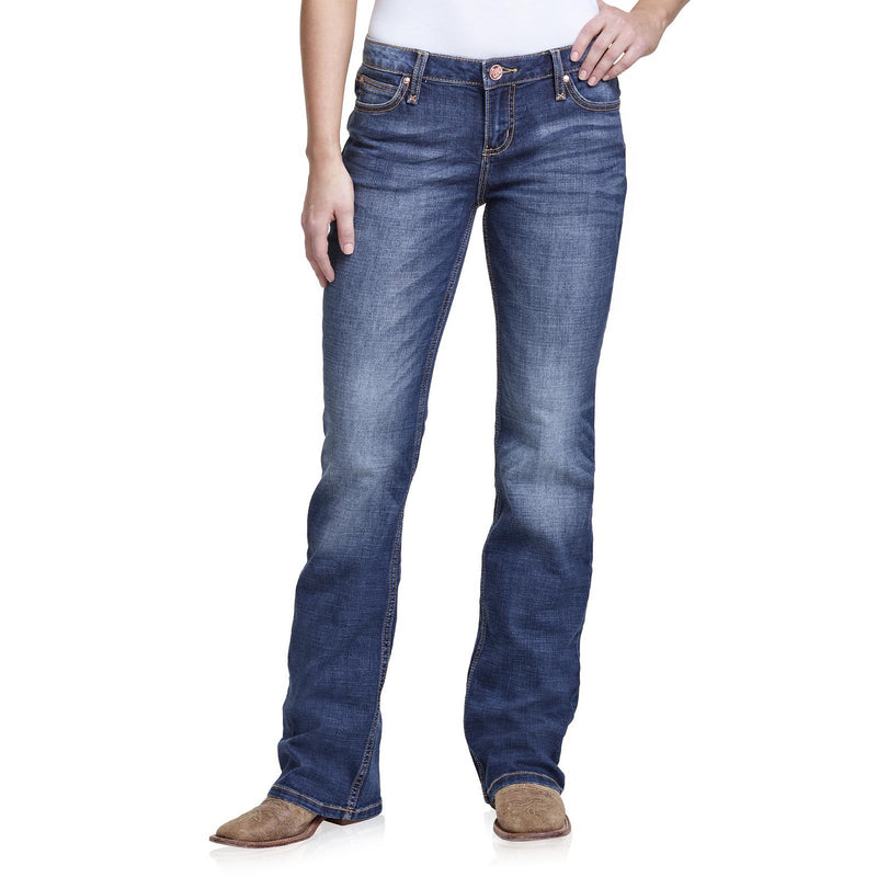 Wrangler Women's Retro Mae Mid Rise Jeans