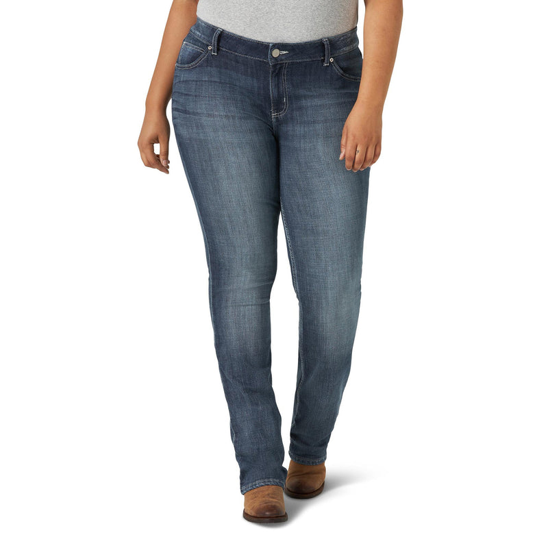 Wrangler Women's Plus Size Straight Leg Jean