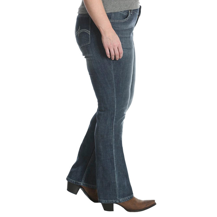 Wrangler Women's Plus Size Straight Leg Jean