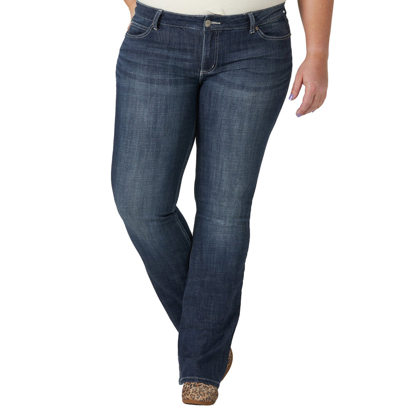 Wrangler Women's Plus Size Bootcut Jeans