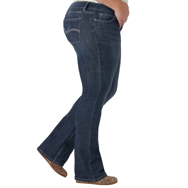 Wrangler Women's Plus Size Bootcut Jeans