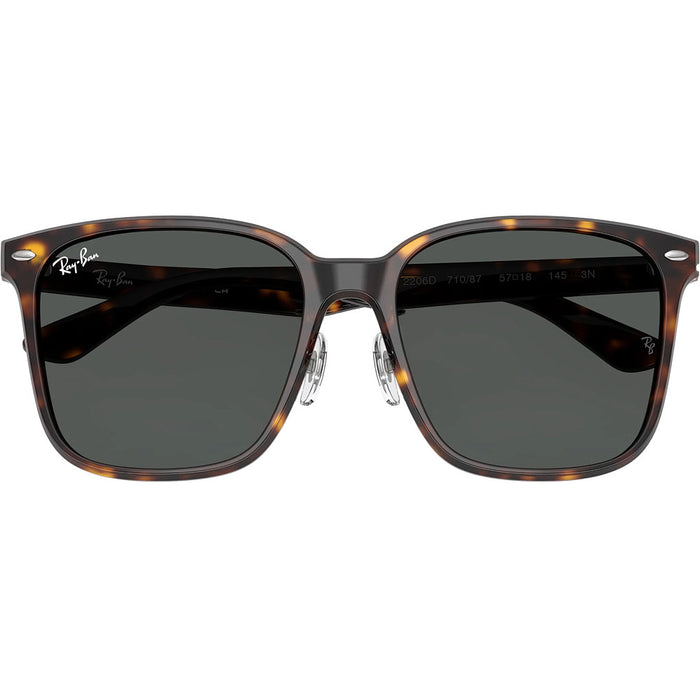 Ray-Ban Polished Havana & Dark Grey Sunglasses
