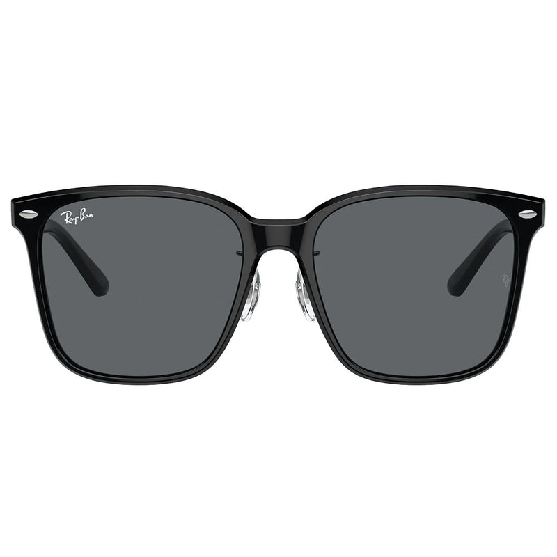 Ray-Ban Polished Black & Dark Grey Sunglasses