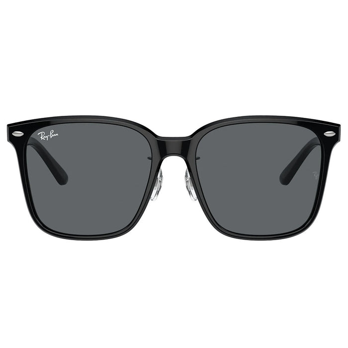 Ray-Ban Polished Black & Dark Grey Sunglasses