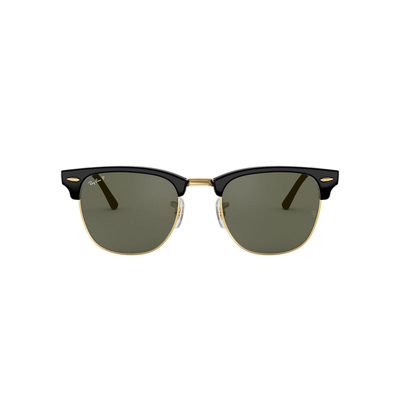 Ray-Ban Black & Green Clubmaster Classic Sunglasses