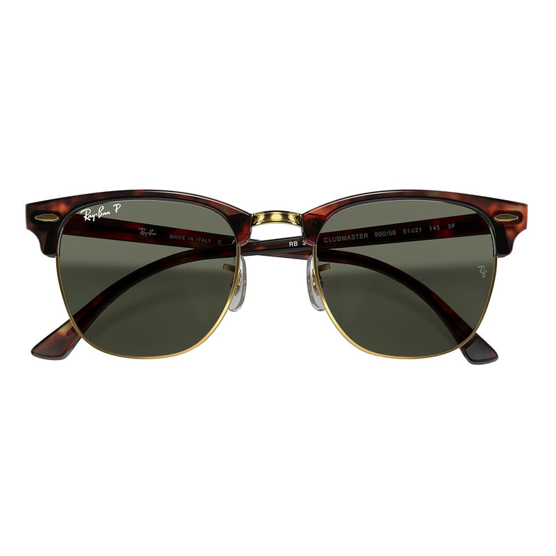 Ray-Ban Tortoise & Gold Clubmaster Classic Sunglasses