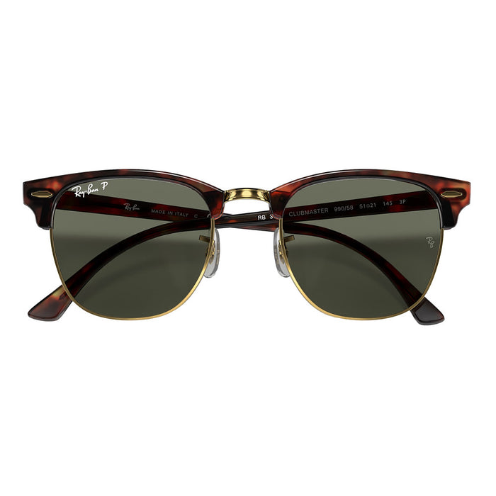 Ray-Ban Tortoise & Gold Clubmaster Classic Sunglasses