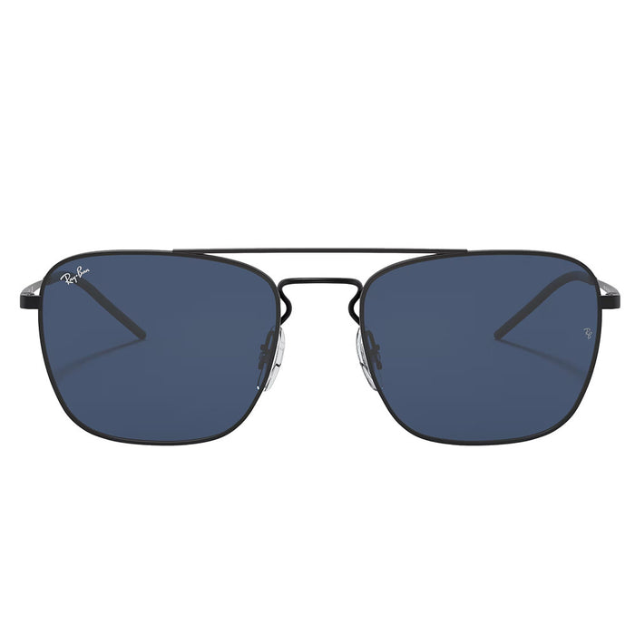 Ray-Ban Black & Blue Metal Man Sunglasses