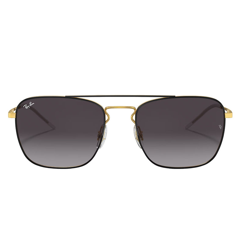 Ray-Ban Black & Gold Metal Man Sunglasses