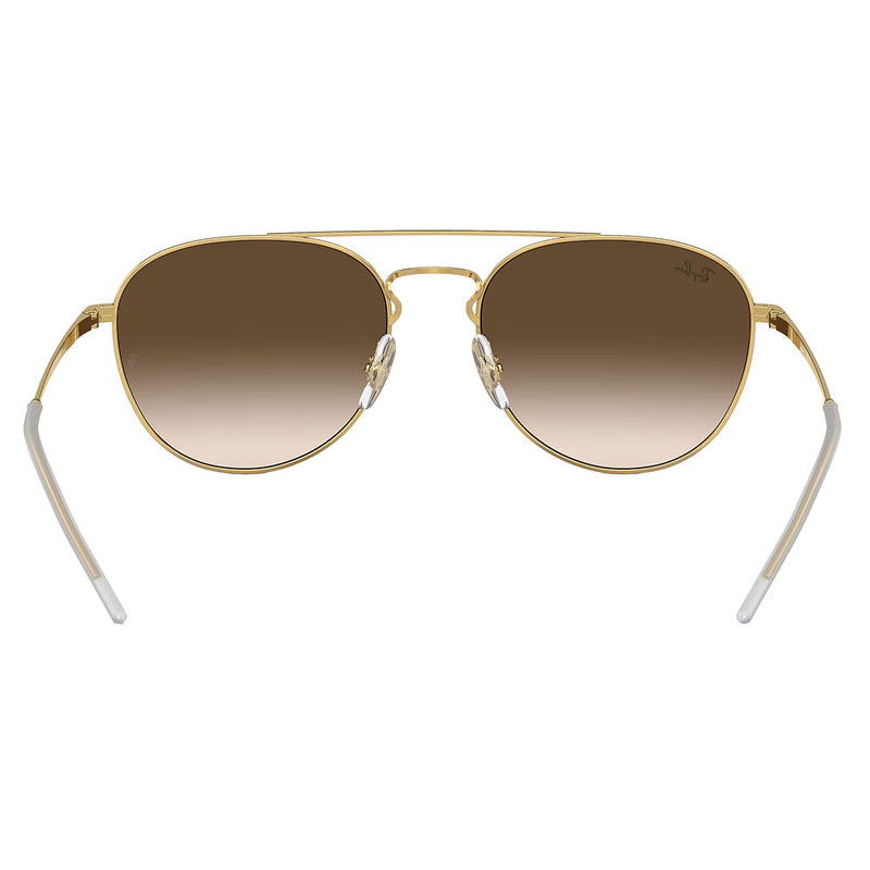 Rayban Brown & Gold Metal Arista Woman Sunglasses