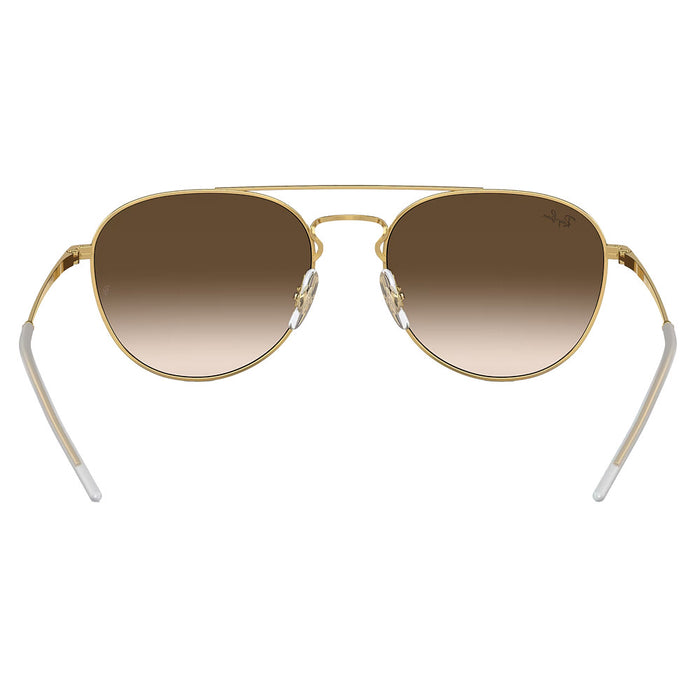Rayban Brown & Gold Metal Arista Woman Sunglasses