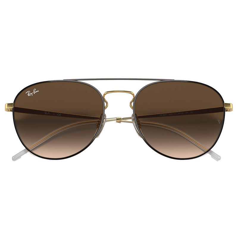 Rayban Brown & Gold Metal Arista Woman Sunglasses