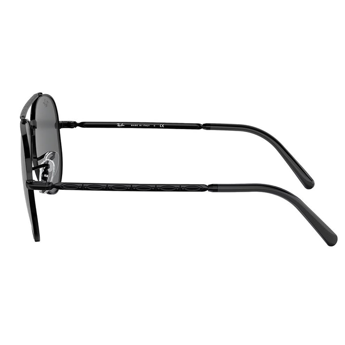 Ray-Ban Black & Grey Aviator Sunglasses
