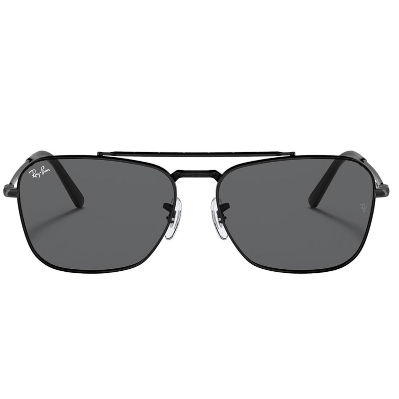 Ray-Ban Black & Grey Caravan Sunglasses