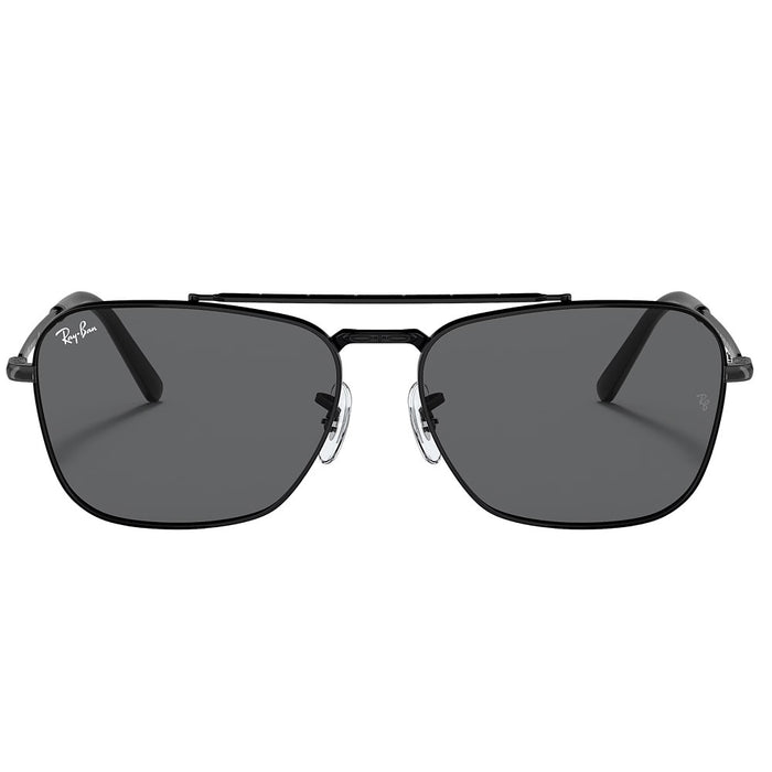 Ray-Ban Black & Grey Caravan Sunglasses