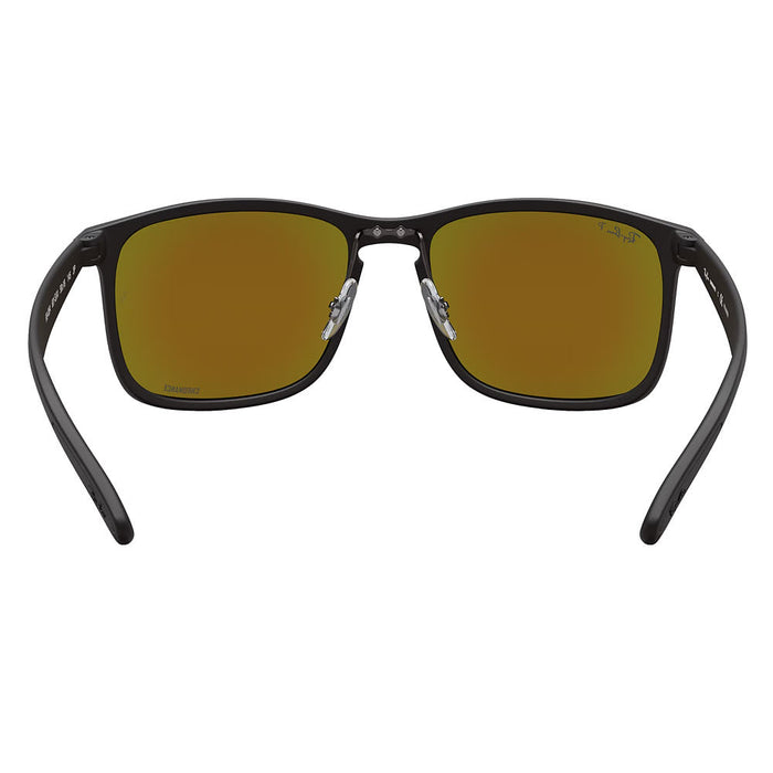 Ray-Ban Black & Blue Chromance Sunglasses