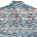 Tin Haul Men's Grey Aztec Print Short Sleeve Snap Shirt
