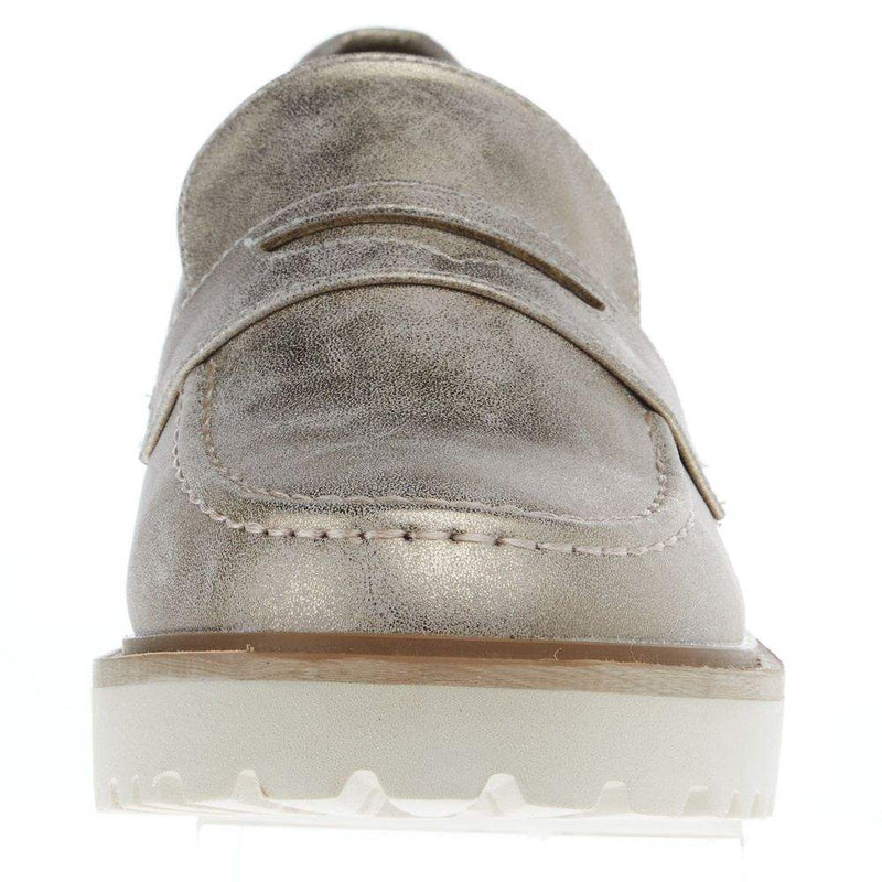 Corkys Footwear Women's Gold Metallic Boost Shoes