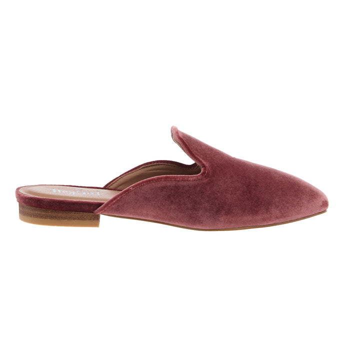 Corkys Footwear Womens Spotlight Blush Velvet Slide Loafer