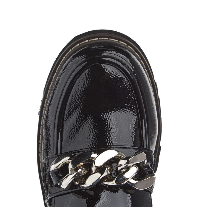 Corkys Footwear Women's Not Literally Black Patent Leather Shoe