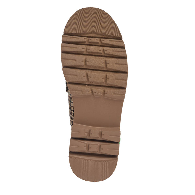 Corkys Footwear Women's Not Literally Black Tan Houndstooth Shoe